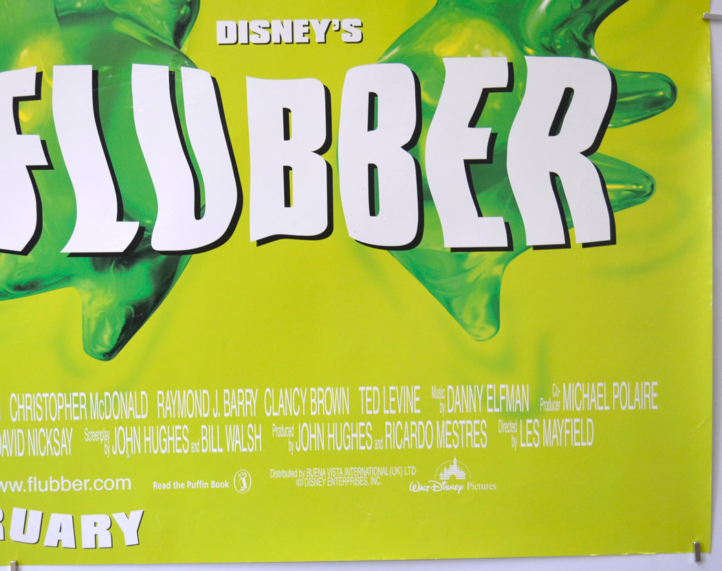 FLUBBER (Bottom Right) Cinema Quad Movie Poster 