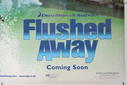 FLUSHED AWAY (Bottom Right) Cinema Quad Movie Poster 