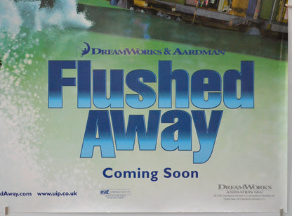 FLUSHED AWAY (Bottom Right) Cinema Quad Movie Poster 