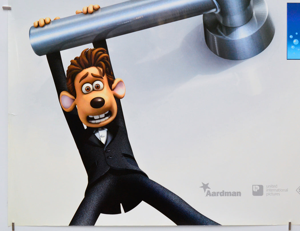 Flushed Away (Bottom Left) Cinema Quad Movie Poster 