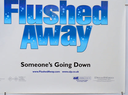 Flushed Away (Bottom Right) Cinema Quad Movie Poster 