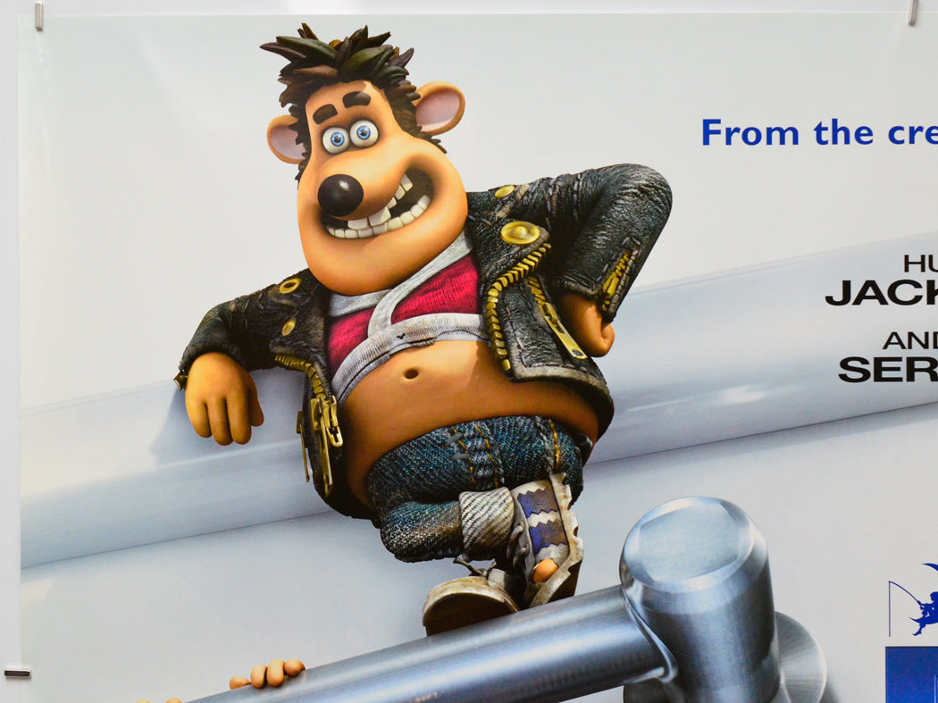 Flushed Away (Top Left) Cinema Quad Movie Poster 