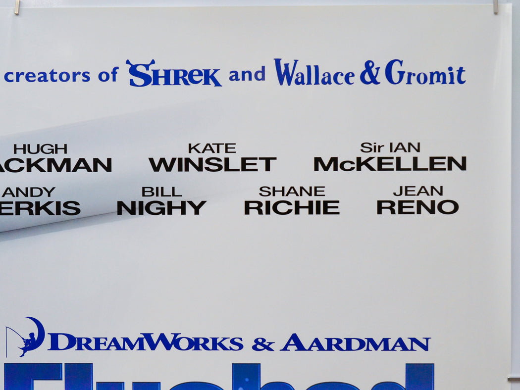 Flushed Away (Top Right) Cinema Quad Movie Poster 