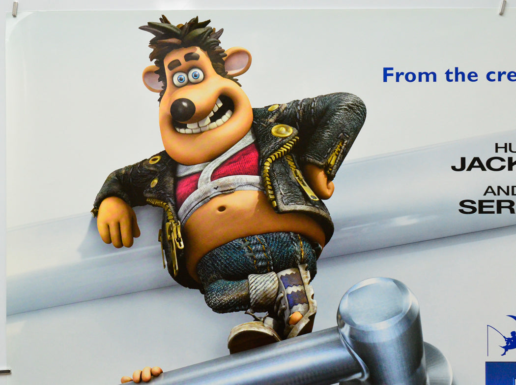 Flushed Away (Top Left) Cinema Quad Movie Poster 