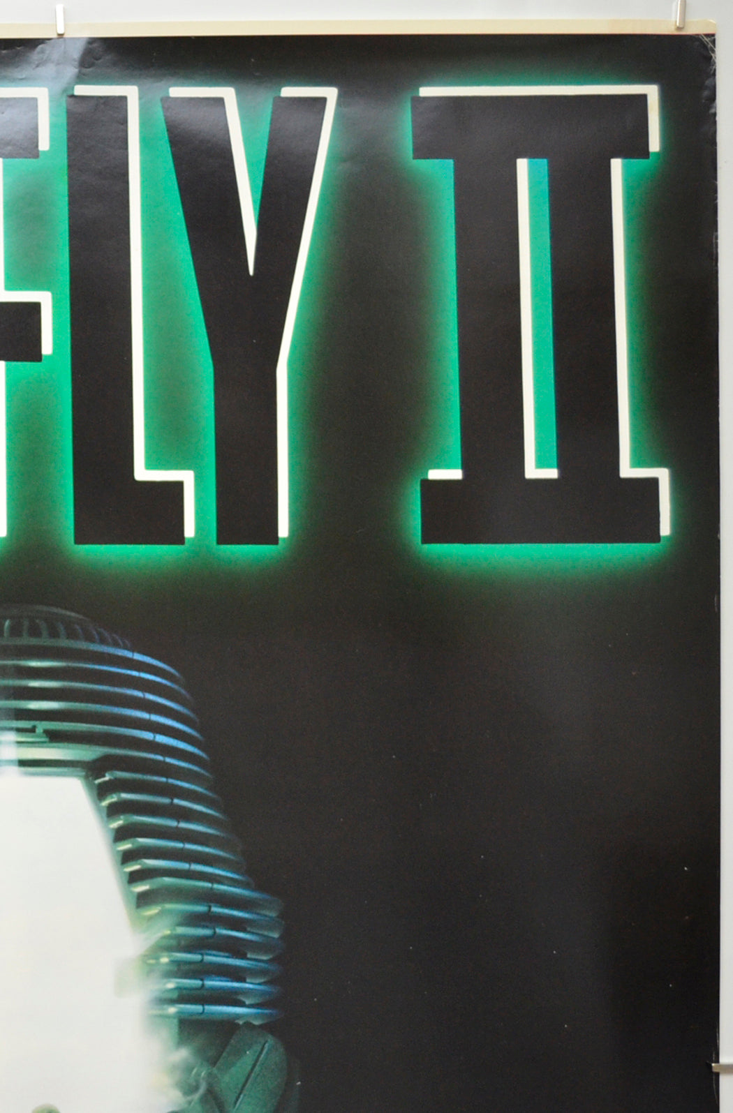 THE FLY II (Top Right) Cinema One Sheet Movie Poster 