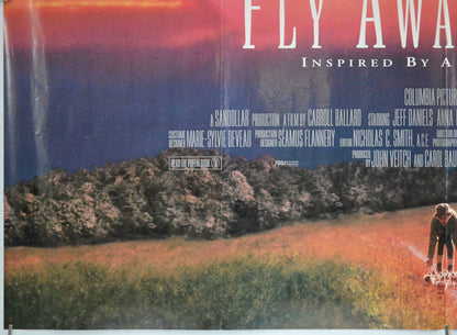 FLY AWAY HOME (Bottom Left) Cinema Quad Movie Poster 