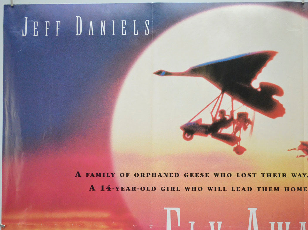 FLY AWAY HOME (Top Left) Cinema Quad Movie Poster 