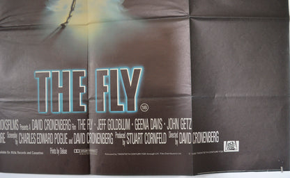 THE FLY (Bottom Right) Cinema Quad Movie Poster 