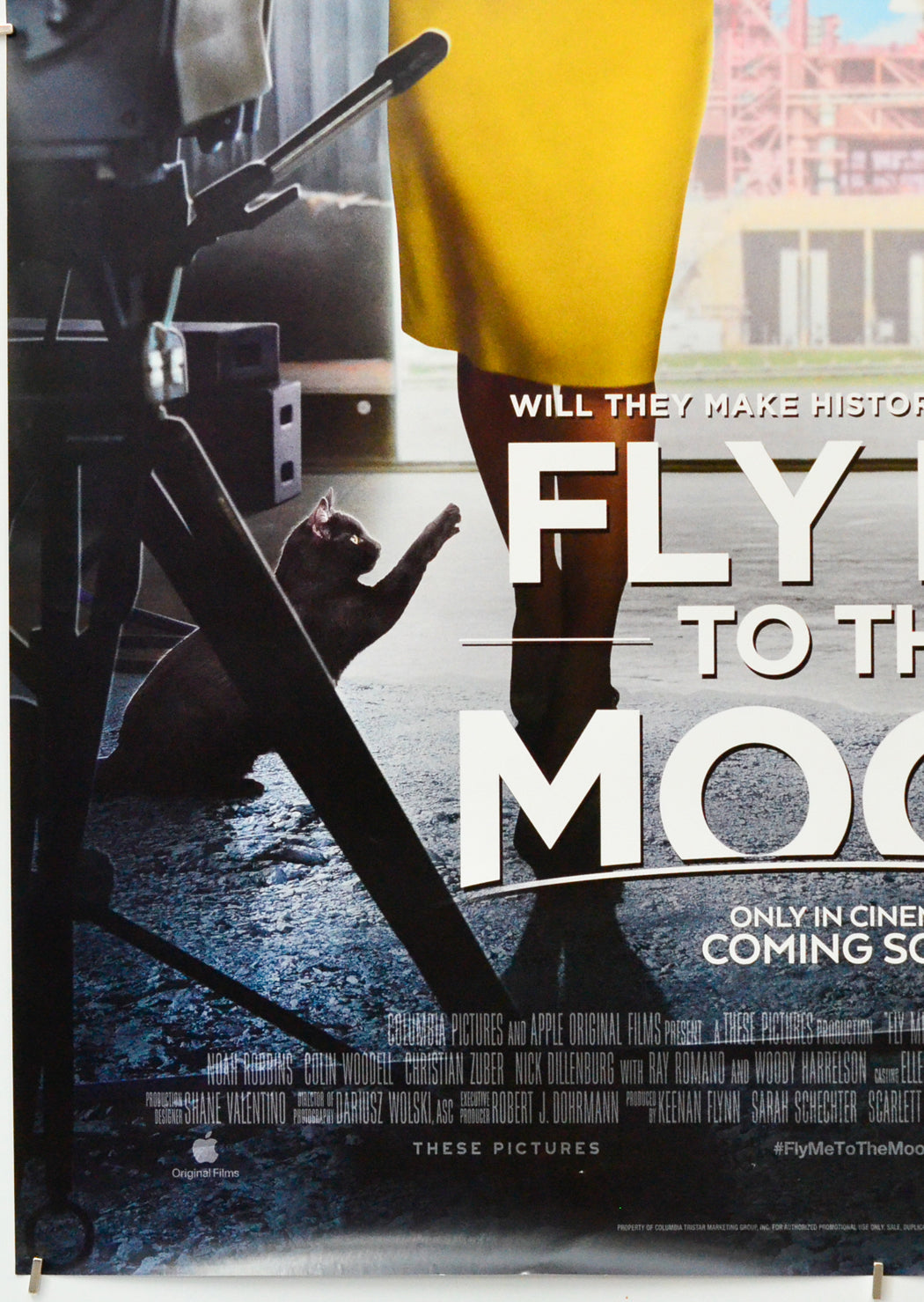 Fly Me To The Moon (Bottom Left) Cinema One Sheet Movie Poster 
