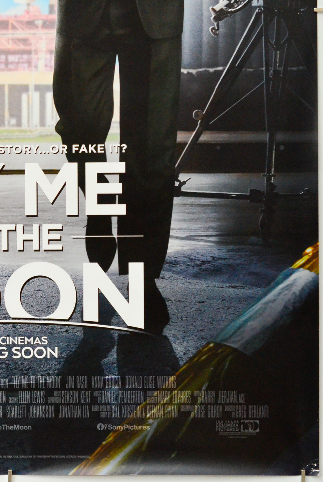 Fly Me To The Moon (Bottom Right) Cinema One Sheet Movie Poster 