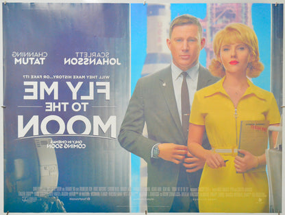 Fly Me To The Moon (Back) Cinema Quad Movie Poster 