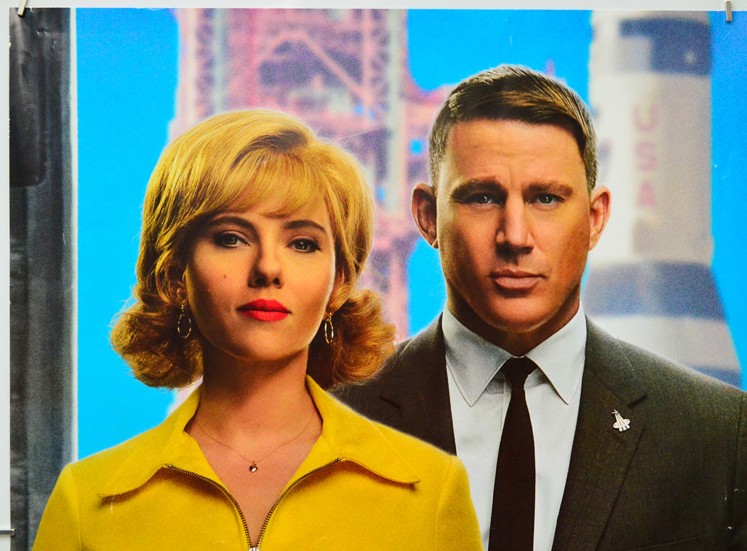 Fly Me To The Moon (Top Left) Cinema Quad Movie Poster 
