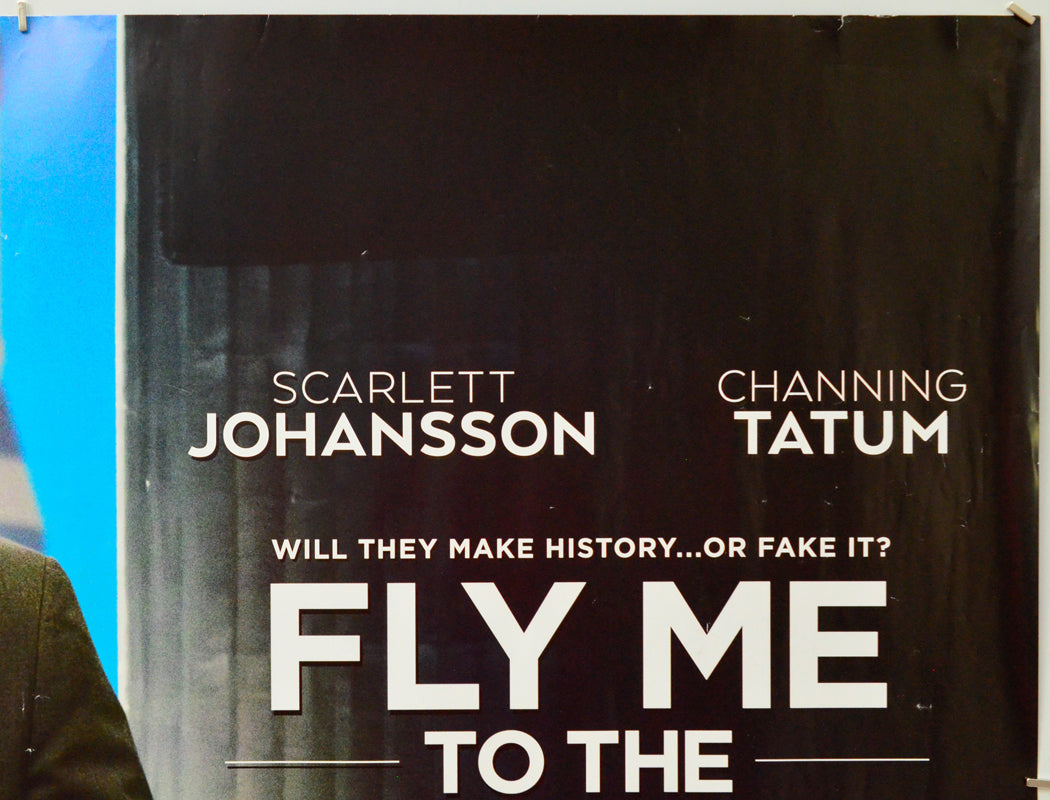 Fly Me To The Moon (Top Right) Cinema Quad Movie Poster 