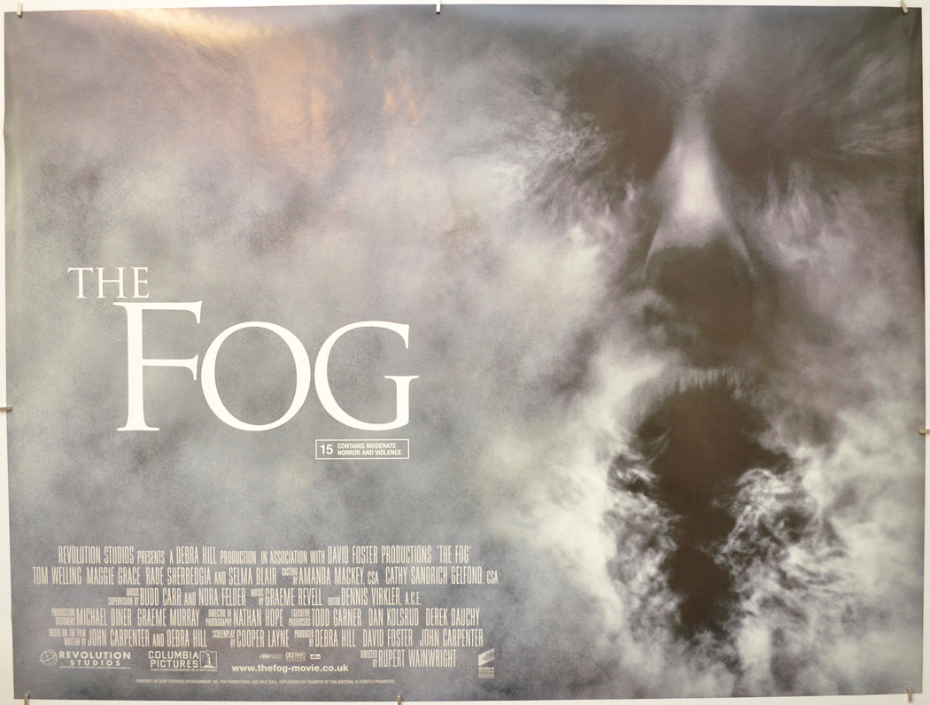 The Fog Original Quad Poster - Film Poster - Movie Poster  