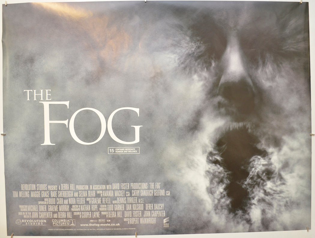 The Fog Original Quad Poster - Film Poster - Movie Poster  