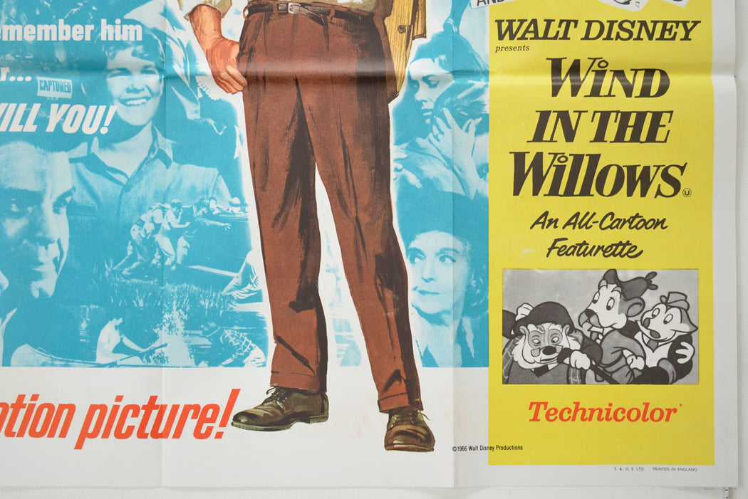 FOLLOW ME BOYS / WIND IN THE WILLOWS (Bottom Right) Cinema Quad Movie Poster 