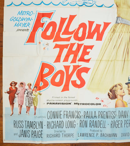 FOLLOW THE BOYS – 6 Sheet Poster – BOTTOM Left