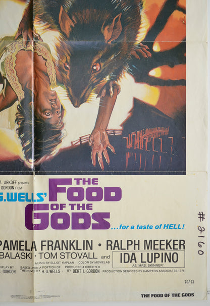 FOOD OF THE GODS (Bottom Right) Cinema One Sheet Movie Poster 