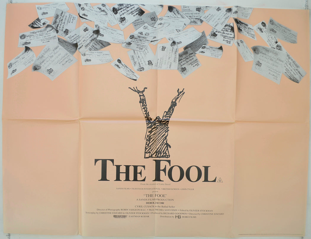 The Fool   Original Quad Poster - Film Poster - Movie Poster 