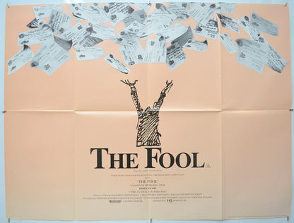 The Fool Original Quad Poster - Film Poster - Movie Poster