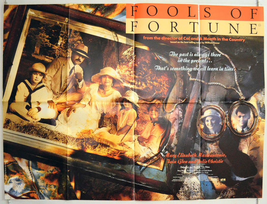 Fools Of Fortune Original British Quad Poster - Film Poster - Movie Poster 