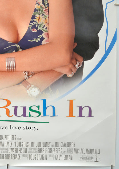 FOOLS RUSH IN (Bottom Right) Cinema One Sheet Movie Poster 