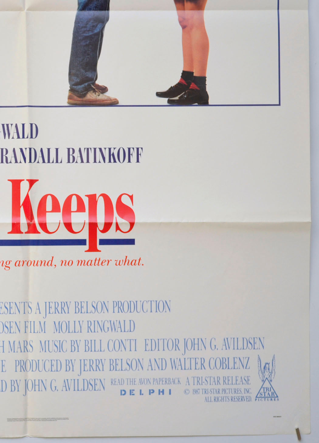 FOR KEEPS (Bottom Right) Cinema One Sheet Movie Poster 