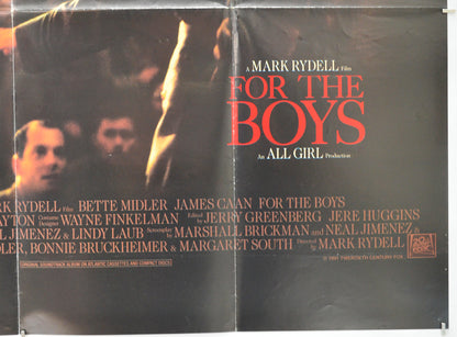 FOR THE BOYS (Bottom Right) Cinema Quad Movie Poster 