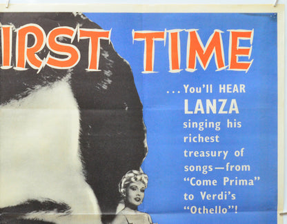For the First Time (Top Right) Cinema Quad Movie Poster 