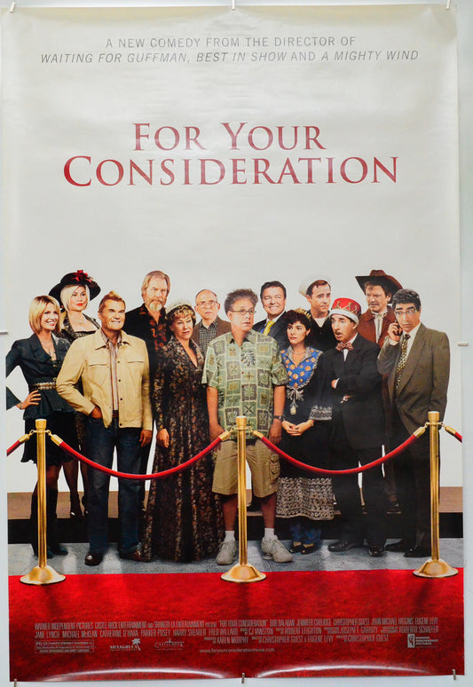For Your Consideration - Original One Sheet Poster - Film Poster - Movie Poster 