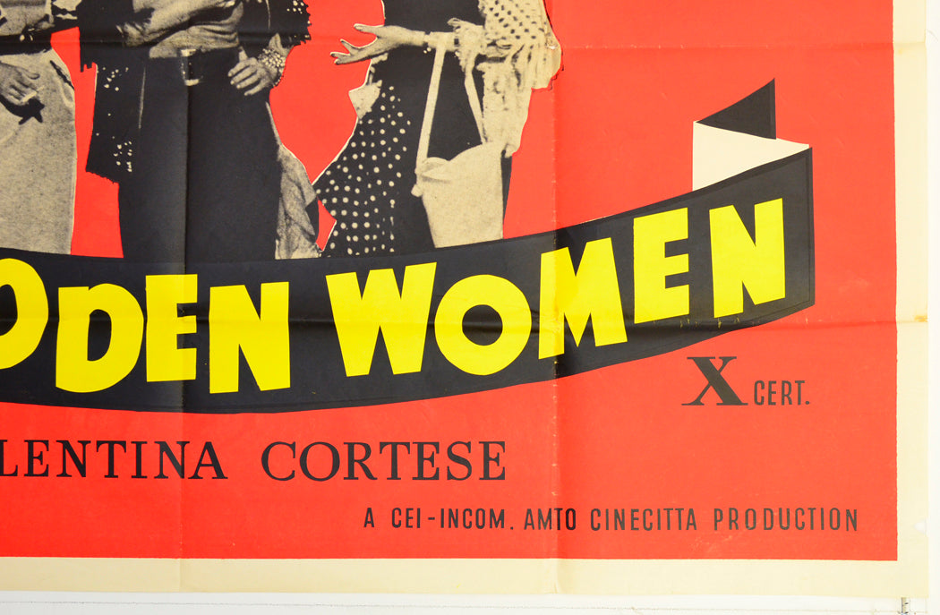 FORBIDDEN WOMEN (Bottom Right) Cinema Quad Movie Poster 