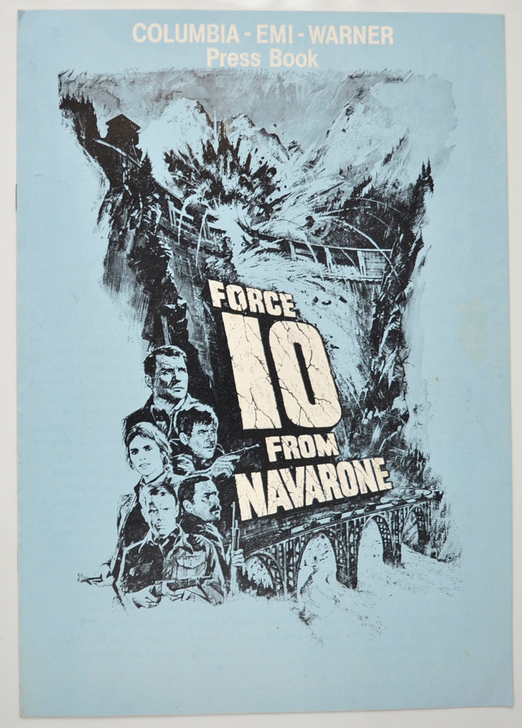 Force 10 From Navarone Original 8 Page Cinema Exhibitors Campaign Pressbook (UK)