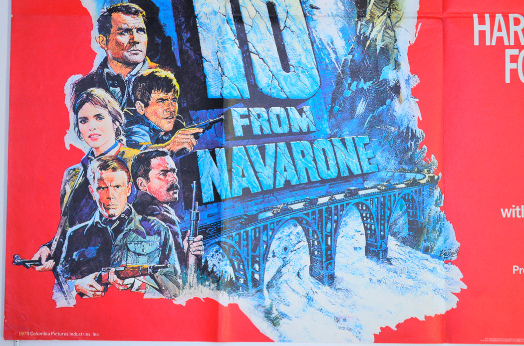 FORCE 10 FROM NAVARONE (Bottom Left) Cinema Quad Movie Poster 