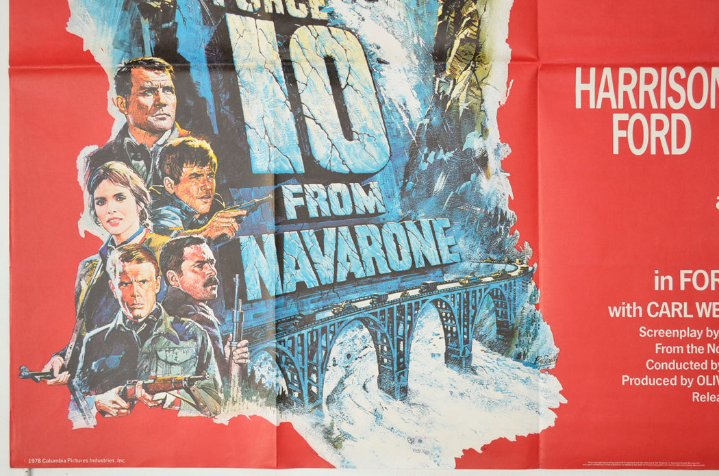 FORCE 10 FROM NAVARONE (Bottom Left) Cinema Quad Movie Poster 