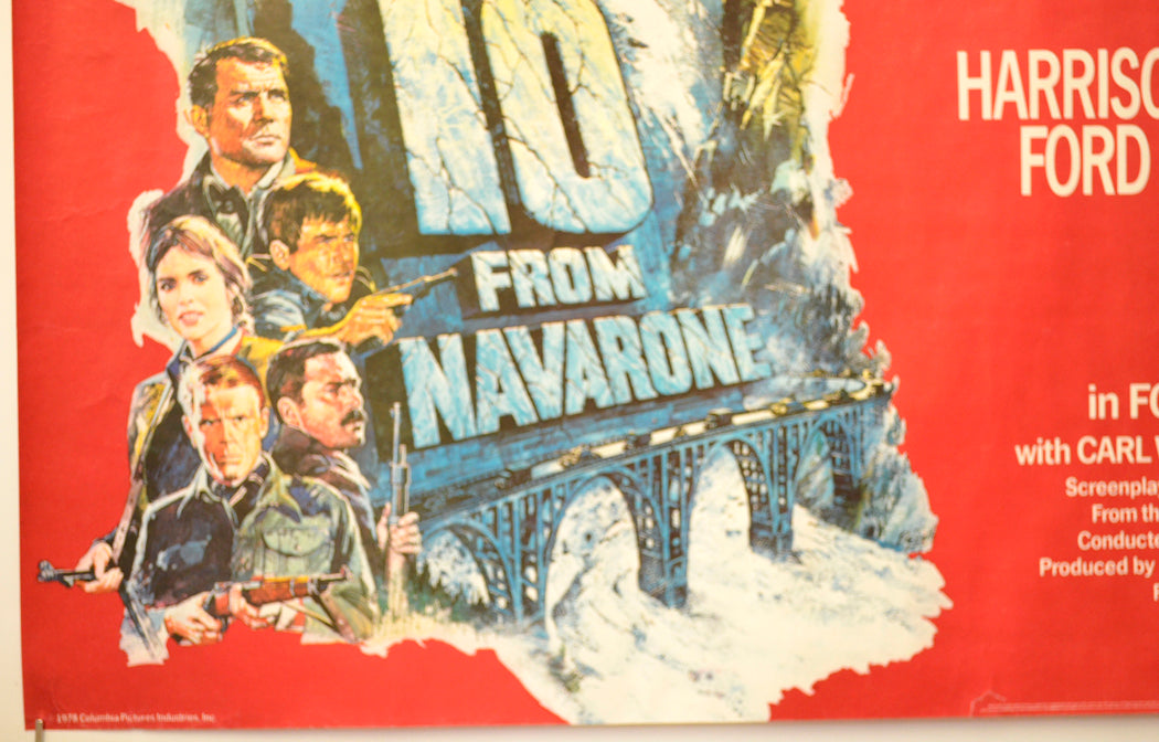 FORCE 10 FROM NAVARONE (Bottom Left) Cinema Quad Movie Poster 