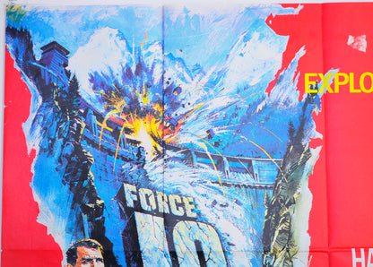 FORCE 10 FROM NAVARONE (Top Left) Cinema Quad Movie Poster 