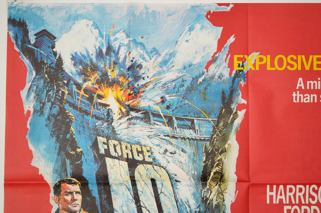 FORCE 10 FROM NAVARONE (Top Left) Cinema Quad Movie Poster 