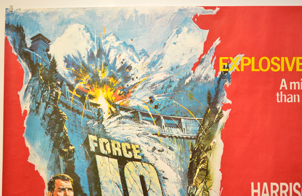 FORCE 10 FROM NAVARONE (Top Left) Cinema Quad Movie Poster 