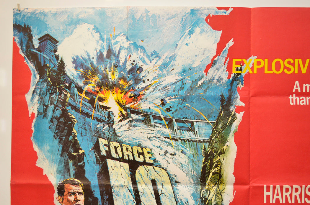 FORCE 10 FROM NAVARONE (Top Left) Cinema Quad Movie Poster 