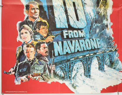 FORCE 10 FROM NAVARONE (Bottom Left) Cinema Quad Movie Poster 