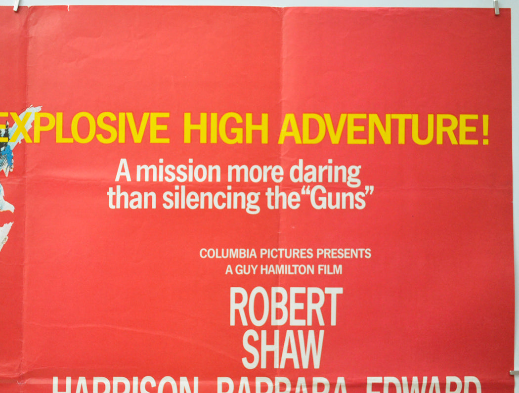 FORCE 10 FROM NAVARONE (Top Right) Cinema Quad Movie Poster 