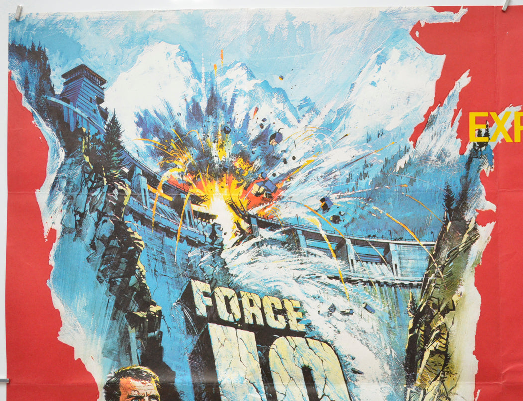 FORCE 10 FROM NAVARONE (Top Left) Cinema Quad Movie Poster 