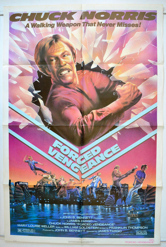 Forced Vengeance Original One Sheet Poster - Movie Poster