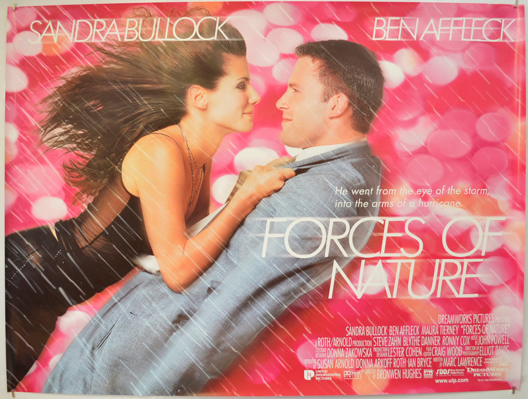 Forces Of Nature Original Quad Poster - Film Poster - Movie Poster