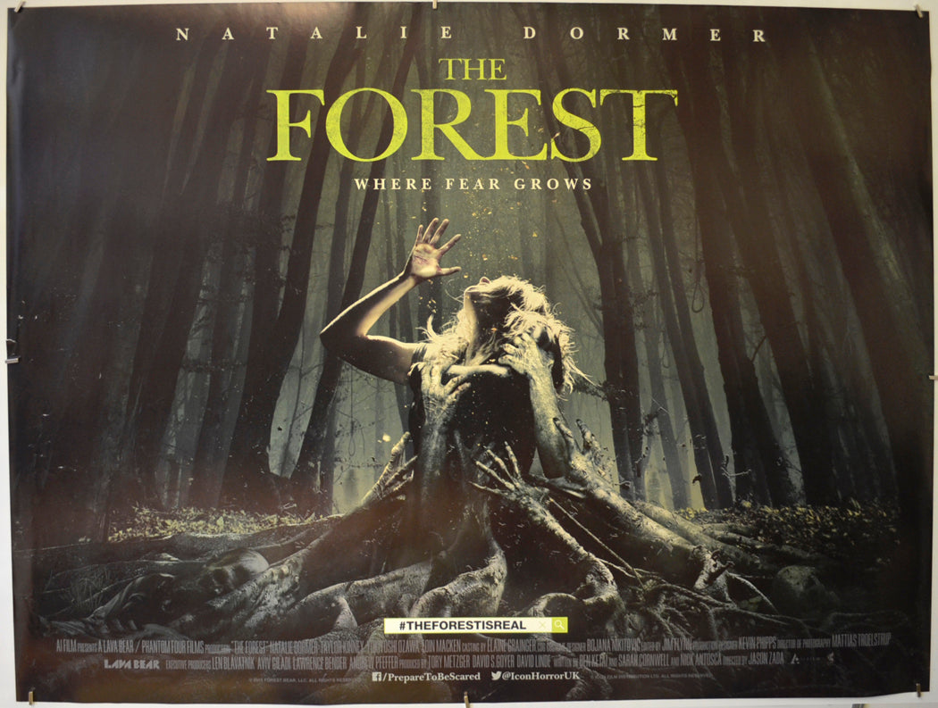 The Forest  Original Quad Poster - Film Poster - Movie Poster