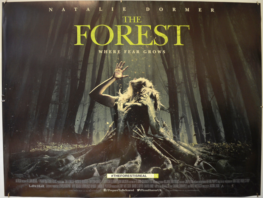 The Forest  Original Quad Poster - Film Poster - Movie Poster