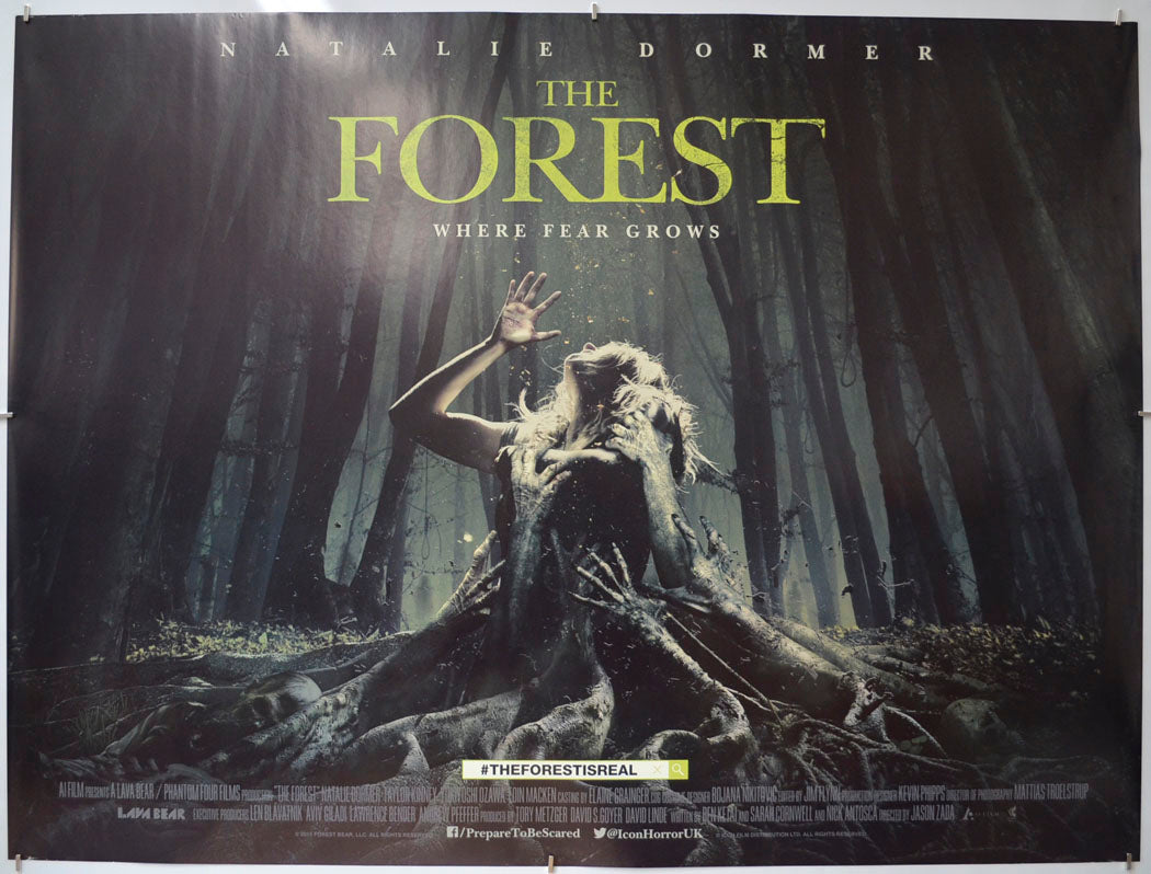 The Forest Original Quad Poster - Film Poster - Movie Poster