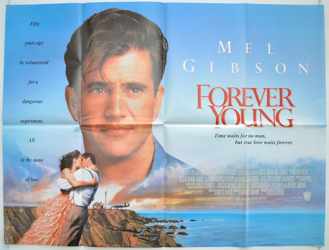 Forever Young Original Quad Poster - Film Poster - Movie Poster  