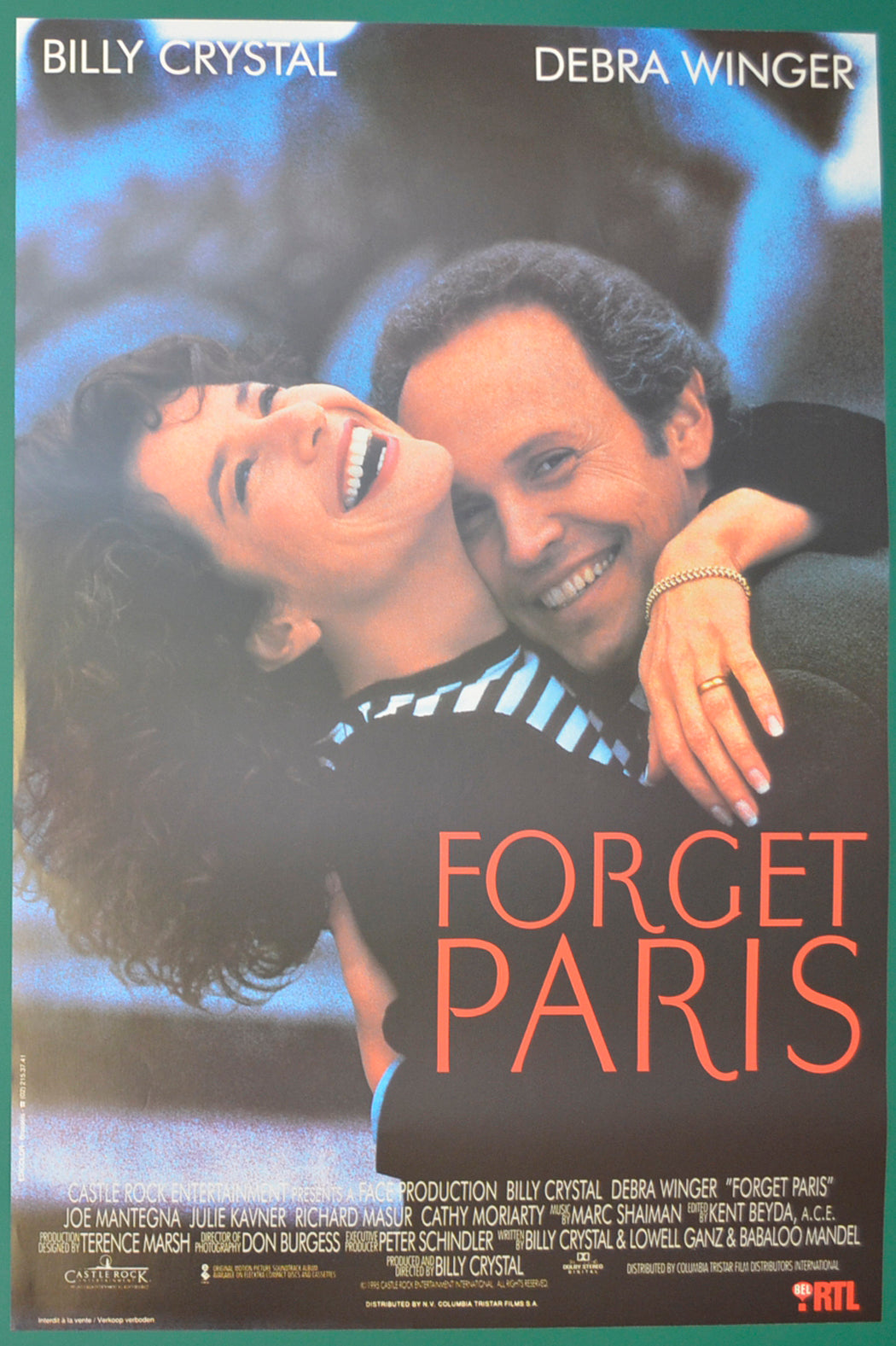 Forget Paris Original Belgian Poster - Film Poster - Movie Poster  