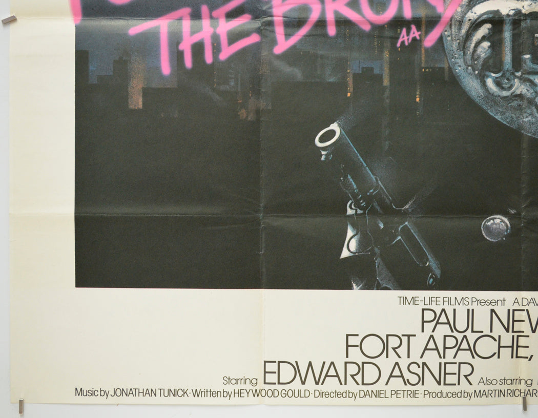 FORT APACHE, THE BRONX (Bottom Left) Cinema Quad Movie Poster 